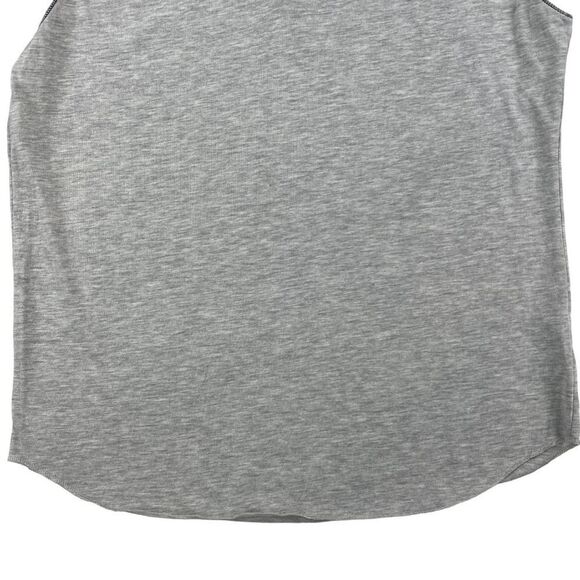 New  Alternative Men Grey Henley Pullover Crew Neck 3/4 Sleeve Sweatshirt US XXL - Picture 7 of 11